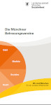 Titelbild der Broschüre: Die Münchner Betreuungsvereine