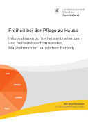 Titelbild der Broschüre: Freiheit bei der Pflege zu Hause