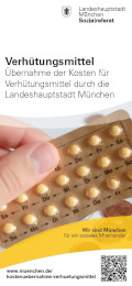 Titelbild der Broschüre: Verhütungsmittel