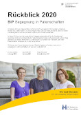 Titelbild der Broschüre: BiP Begegnung in Patenschaften Jahresbericht 2020