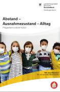 Titelbild der Broschüre: Pflegeelternrundbrief II/2021<br>
Abstand – Ausnahmezustand – Alltag